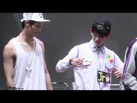 140725 신촌싸인회 #GOT7 #JB ㅋㅋㅋㅋ