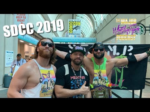 Adventures at San Diego Comic Con 2019 Major Wrestling Figure Pod