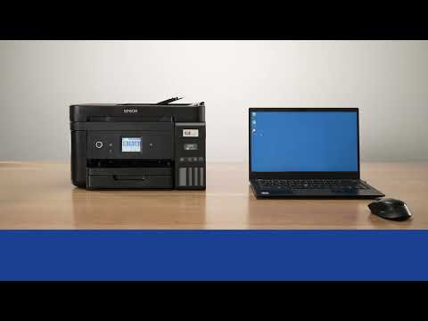How to perform scan job with ScanSmart software using Epson EcoTank Printer L6290