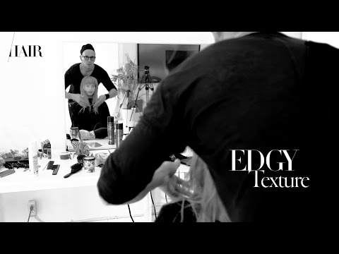 Hair Tutorial: Hot to create edgy texture hair with Olivier Miotto