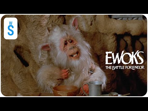 Ewoks: The Battle for Endor (1985) | Scene: Cindel and Wicket meet Teek