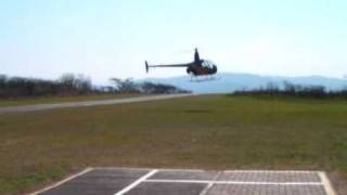 preview picture of video 'Robinson R22 Approach, Land and Takeoff'