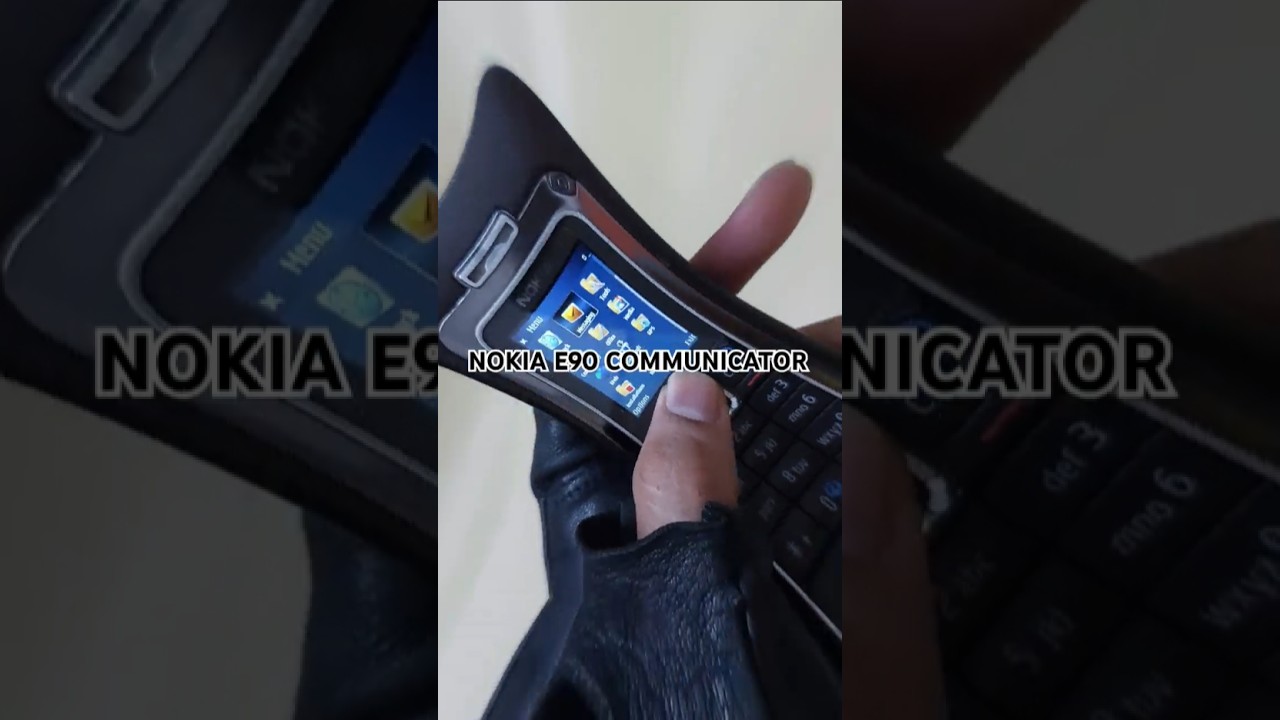 📱The Retro Tech Showdown: Nokia E90 #retrotech #shorts