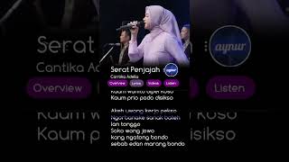Download lagu Serat Penjajah _ Cantika Adella #lyrics #dangdut mp3