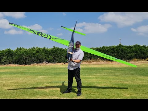 RC FOX GLIDER scale 1:3. construction planning and flight