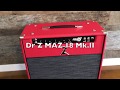 Dr. Z MAZ 18 Mk.II Official Demo with Dave Baker