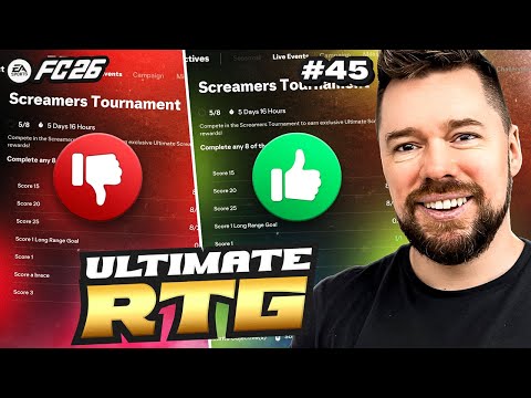 How I Claimed ALL Screamer Tournament Rewards! 👀 FC26 Ultimate RTG #45