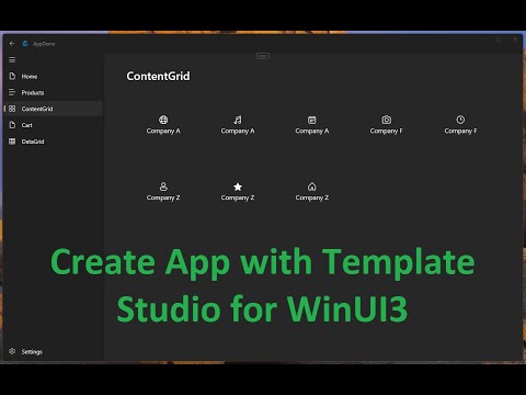 Make a Windows App within minutes in WinUI3 || MalluCoder