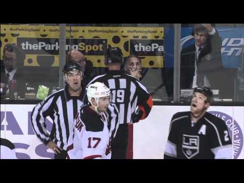 10/25/11 - New Jersey Devils vs. Los Angeles Kings - Zubrus Goal