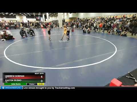 77 Lbs Champ. Round 1 - Andrew Dorman, PA Vs Easton Busho, MN 4f09