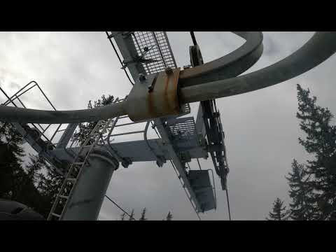 Discesa integrale seggiovia GMM "Ecudets" La Rosiere (Francia)