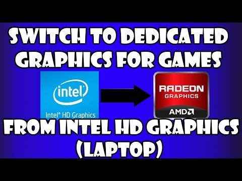 How To Switch From Intel HD Graphics To Switchable AMD Graphics?(Laptop)