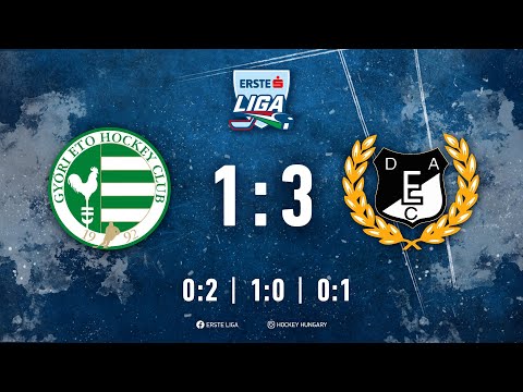 Gólösszefoglaló - EL 80 - UNI Győr ETO HC - DEAC 1:3 20211105