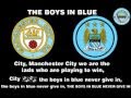 MANCHESTER CITY - The Boys in Blue