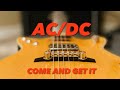 AC/DC Come and Get It (Malcolm Young Guitar Lesson)