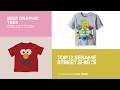 Top 12 Sesame Street Shirts Best Graphic Tees Collection