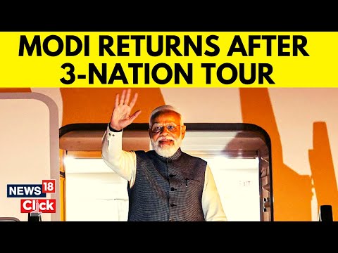 After Over Fifty Engagements, Travel Across Three Nations, PM Modi Returns To India | English News