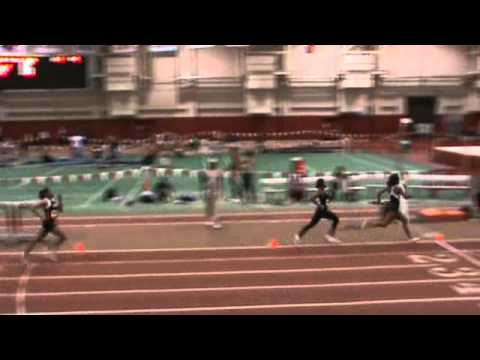 2011 Carl Lewis Indoor Open   400m Dash   Girls Finals   Heat 3