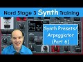 Learn The Nord Stage 3 Synth Engine Part 6 Tutorial Training