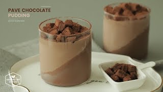 노젤라틴! 파베 초콜릿 푸딩 만들기 : No-Gelatin Pave Chocolate Pudding Recipe | Cooking tree