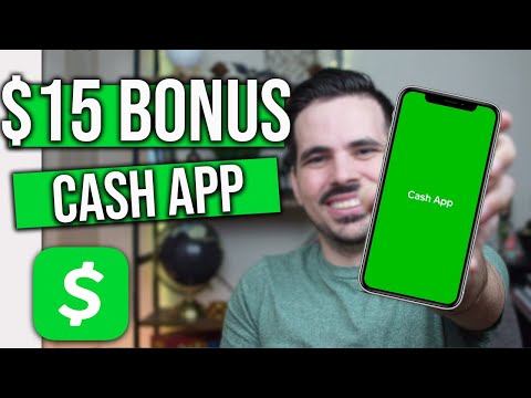 Part of a video titled Cash App $15 Bonus (Limited Time Extra Bonus) - YouTube