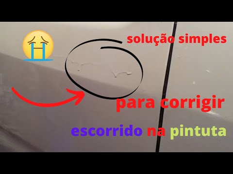 Como Tirar Escorrido,Dicas De Lixamento em Escorrido , lixamento em repintura