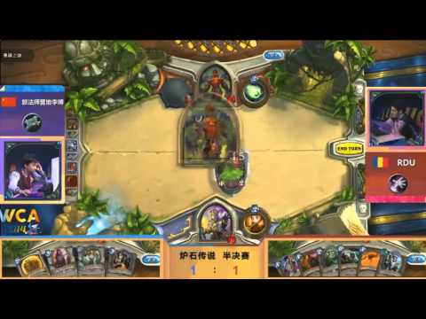 WCA 2014 Hearthstone Tourney - SemiFinals - Rdu vs Libo