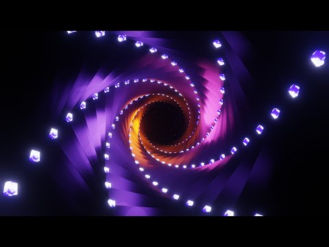 Octo Abstract Tunnel Motion Graphic Background Video | live Wallpaper