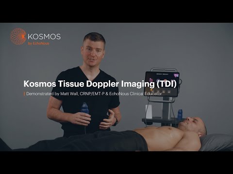 How to use Tissue Doppler Imaging (TDI) on the Kosmos ultrasound system