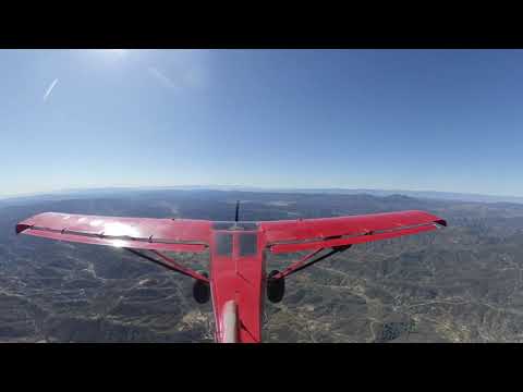 Flying to work in a Kitfox IV. California commute.