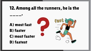 Comparative & Superlative Adjectives Quiz | (A2-B1)