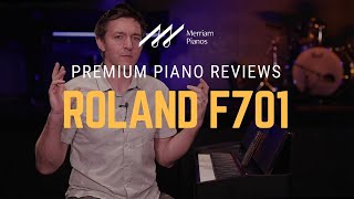 Video thumbnail for 🎹Roland F701 Digital Piano Review - All New Roland F140R Replacement🎹 by Merriam Music