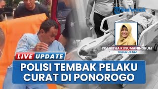 Rampok Pecah Kaca di Ponorogo! Polisi Tembak Pelaku yang Melawan Saat Ditangkap