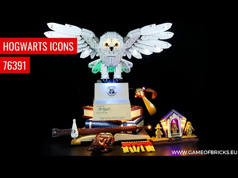 LED Light Kit for LEGO Hogwarts Icons - Collectors' Edition 76391 Light Kit (Classic Version)
