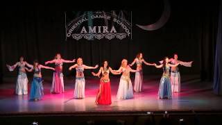 Fiery Tabla Solo. Bellydance by Oksana Makarenko & her sudents