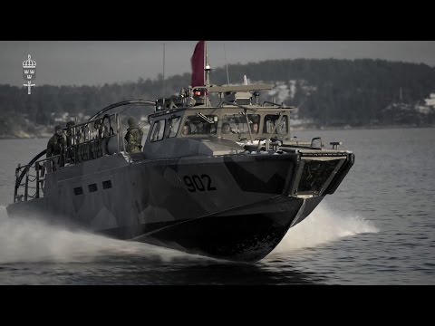 Amfibieregementet övning Swenex 16