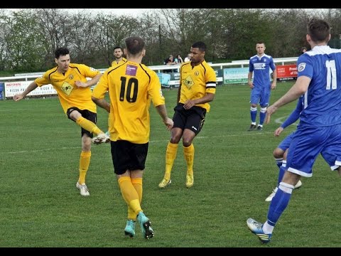 Leamington vs Lowestoft Town - Match Highlights - April 6th 2015