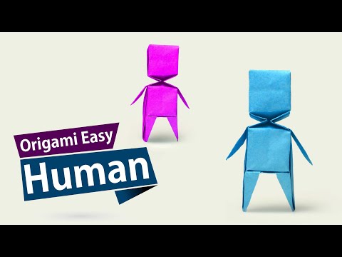 DIY Human Easy Origami Tutorial