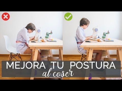 Consejos para mejorar tu postura al coser