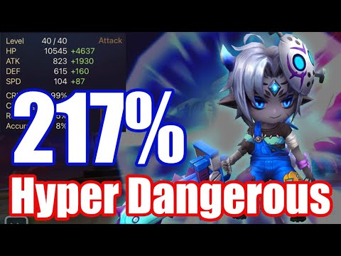 【Summoners War RTA】The Power Hyper Dangerous Belial, he is the best attacker for turn2!!