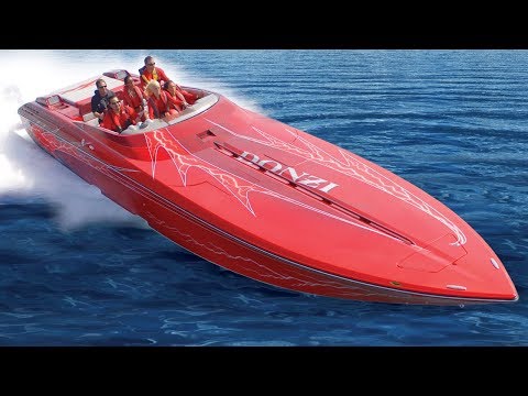 Fastest Powerboats - Donzi 43 ZR / Poker Run - Not for beginners