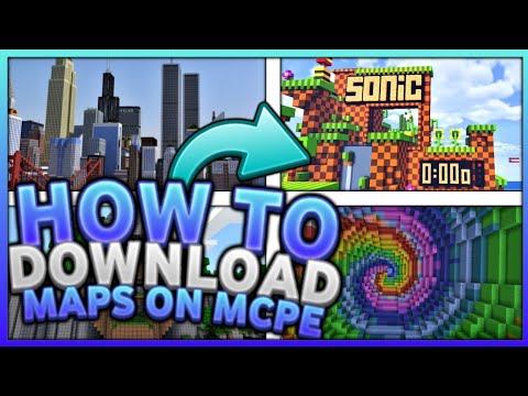 How To Download & Install Maps For MCPE 2020 / IOS & Andriod  / Minecraft Bedrock Edition