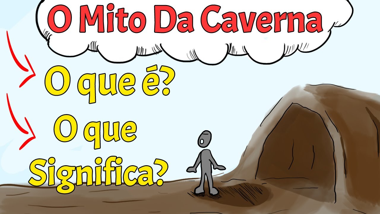 O mito da Caverna (Alegoria Da Caverna) de Platão - Resumo animado
