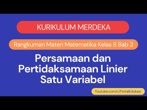 Independent Curriculum Mathematics Grade 8 Chapter 3 Linear Equations and Inequalities of One Var...