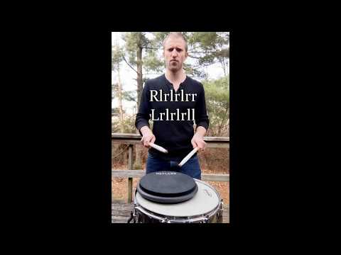 Easiest Way to play the Triple Paradiddle : Drum Lesson