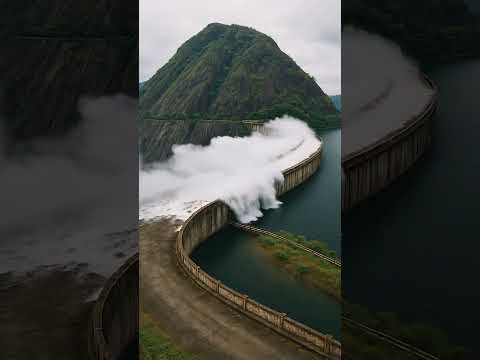 🟥 BREAKING: Massive Dam Collapse Caught on Camera | Catastrophic Flooding Unleashed #aivideo