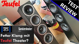 Teufel Theater 500 Hi-Fi Lautsprecher Test | Review | Soundcheck | Vergleich Teufel Ultima 40.