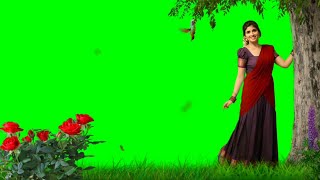 Download lagu New beautiful nature girl green screen video effects | Bewafa girl green screen video mp3