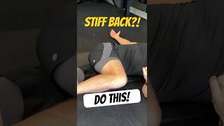 Do this to stretch your back out!