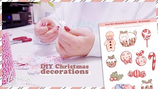 FREE Christmas Paper Decoration PDF